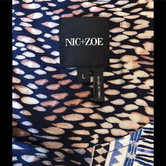 Nic + Zoe - Casa Blanca Tank - Multi Large - Picture 7 of 7